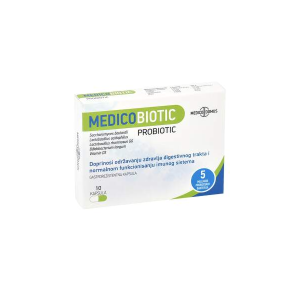 Medicobiotic 500 mg 10 kapsula