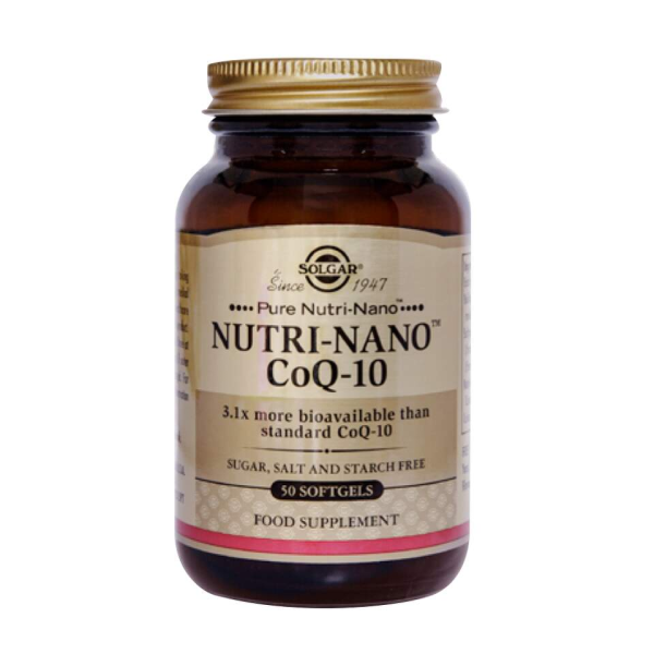 Solgar Nutri-nano Co-Q10 50 gel kapsule