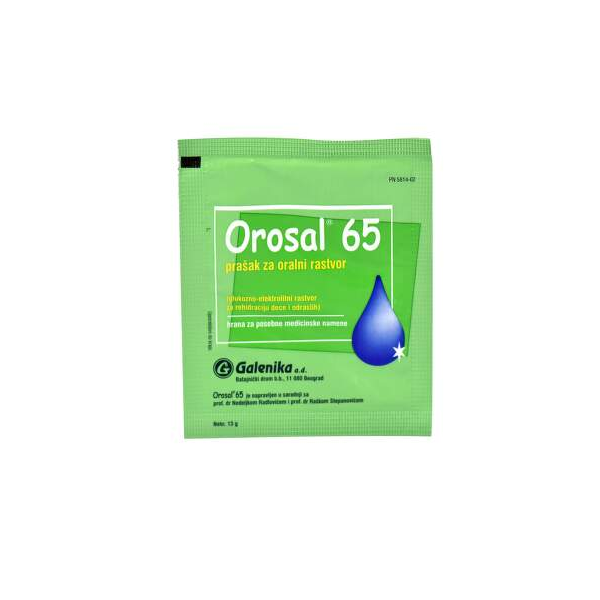Orosal 65 prašak za oralni rastvor 13 g