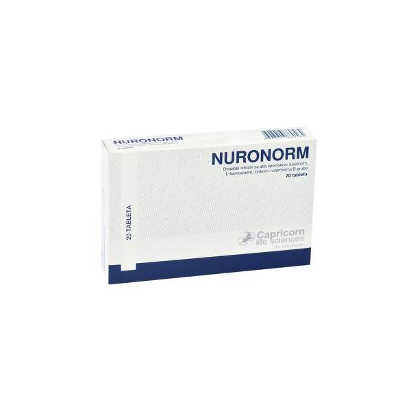 Nuronorm 20 tableta