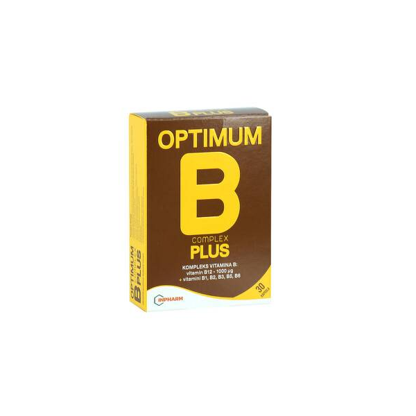 Optimum B complex plus 30 kapsula
