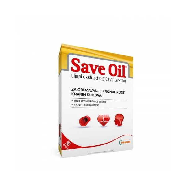 Save oil 500 mg 30 kapsula