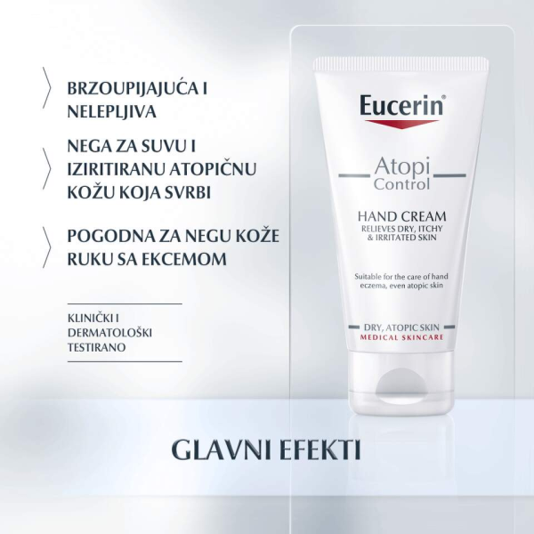 Eucerin AtopiControl krema za ruke 75 ml