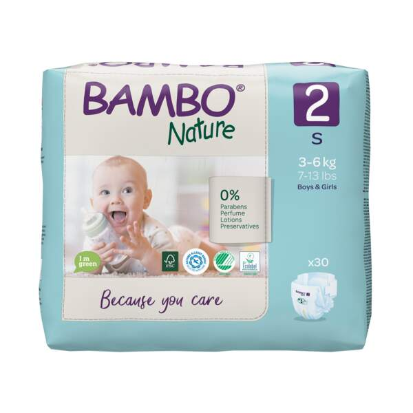 Bambo nature Eco-friendly 2 30 komada