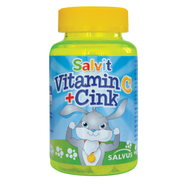 Salvit Bombone Vitamin C+Cink 60 bombona