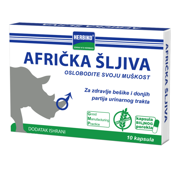 Herbiko® Afrička šljiva 10 kapsula