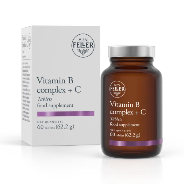 M.E.V. Feller Vitamin B kompleks+ C 60 tableta