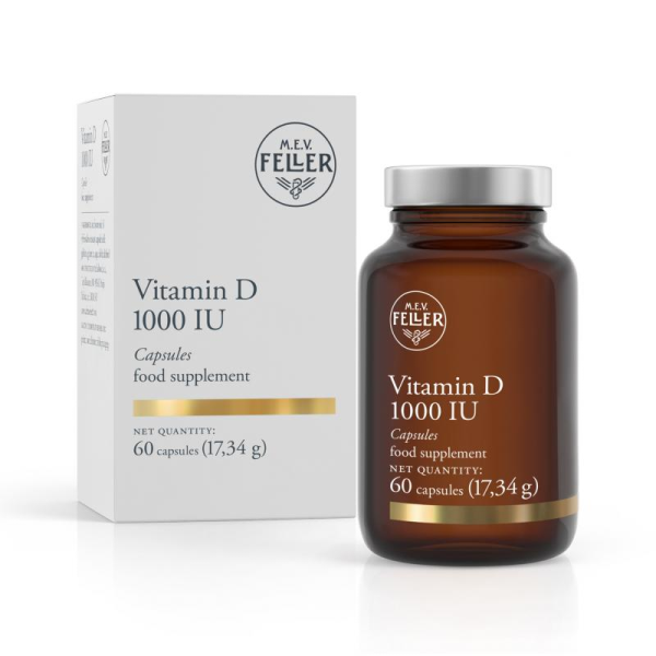 M.E.V. Feller Vitamin D 1000IU 60 tableta