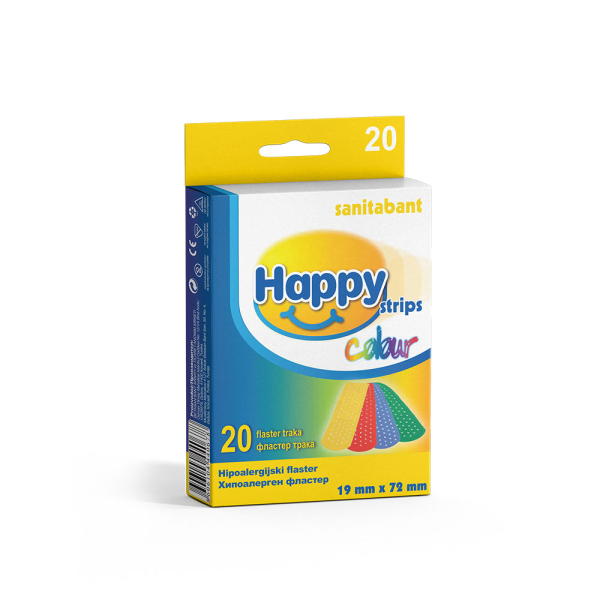 Flasteri Happy colour 20 komada