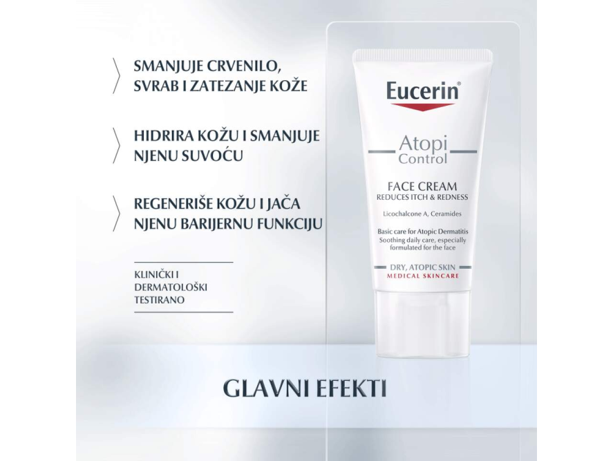 Eucerin AtopicControl krema za lice 50 ml