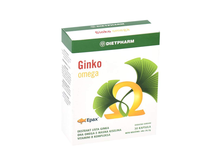 Dietpharm Ginko-Omega 30 kapsula
