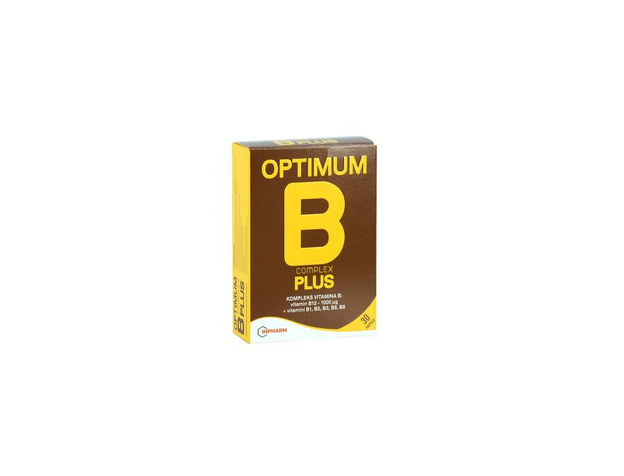 Optimum B complex plus 30 kapsula