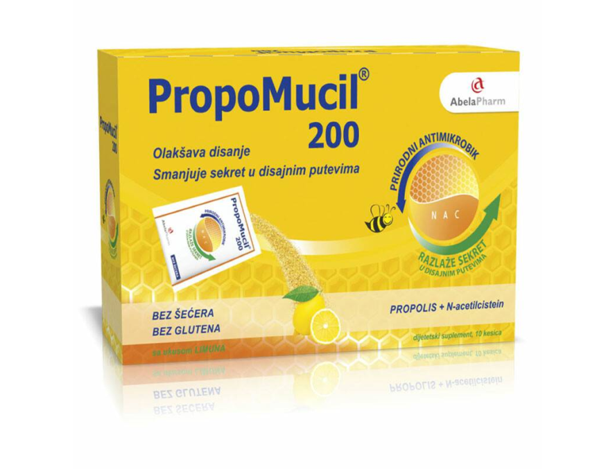 PropoMucil® kesice 200 mg, 10 kesica