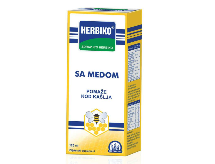 Herbiko® sa medom, 125 ml