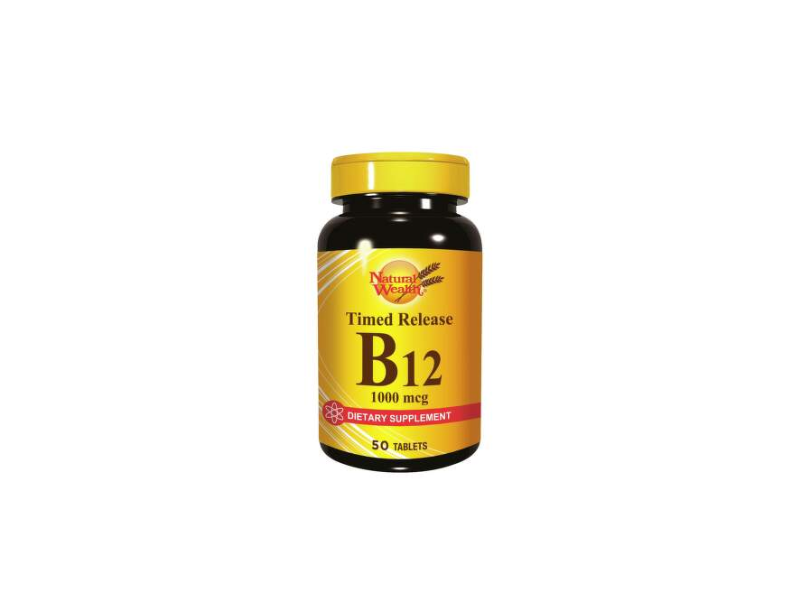 Natural Wealth Vitamin B12 1000 µg 50 tableta