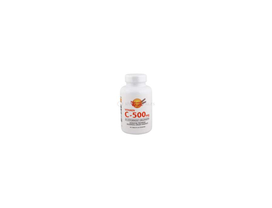 Natural Wealth Vitamin C-500 za žvakanje 90 tableta