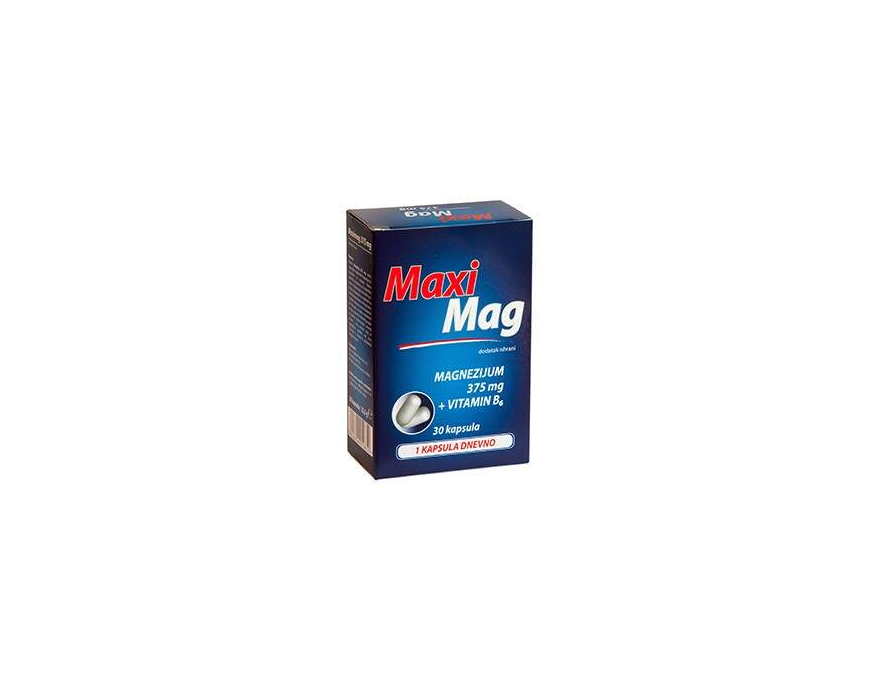Maxi Mag 375 mg 30 kapsula