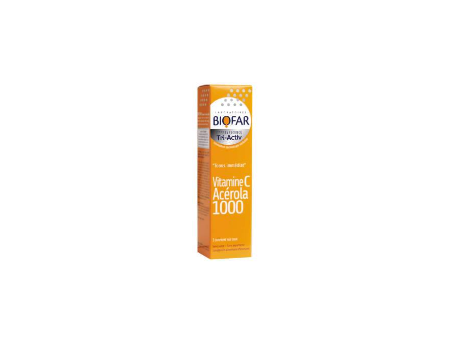 Biofar vitamin C 1000 Acerola15 šumećih tableta