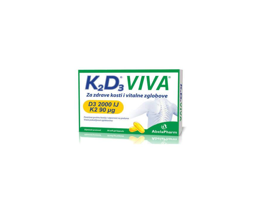 K2D3 VIVA®, 30 kapsula