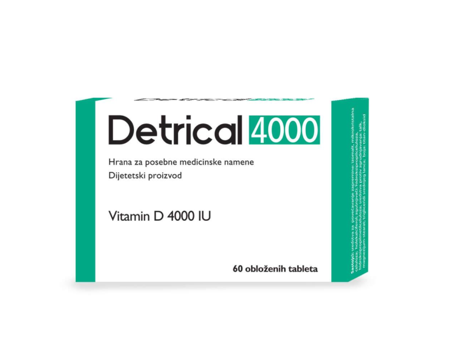 Detrical 4000 IU 60 tableta