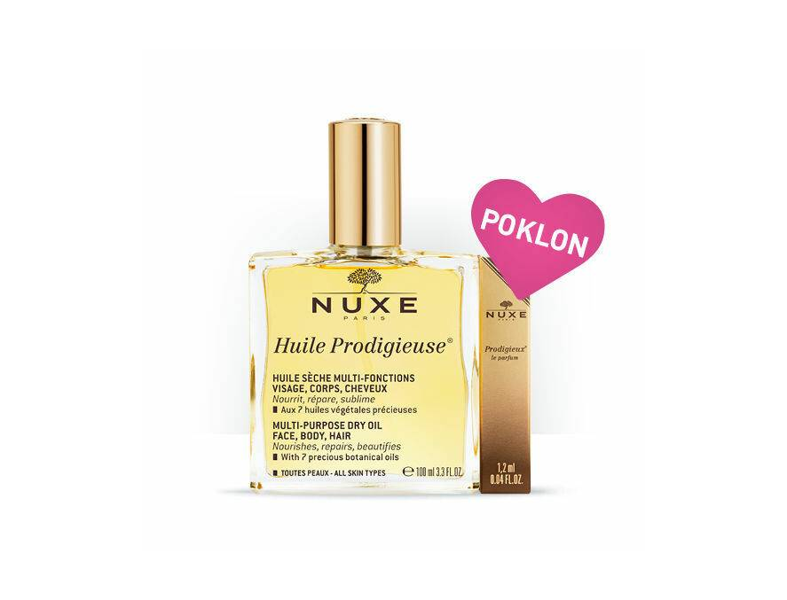 Nuxe čarobno suvo ulje 100 ml+Prodiguense parfem 1,2 ml gratis