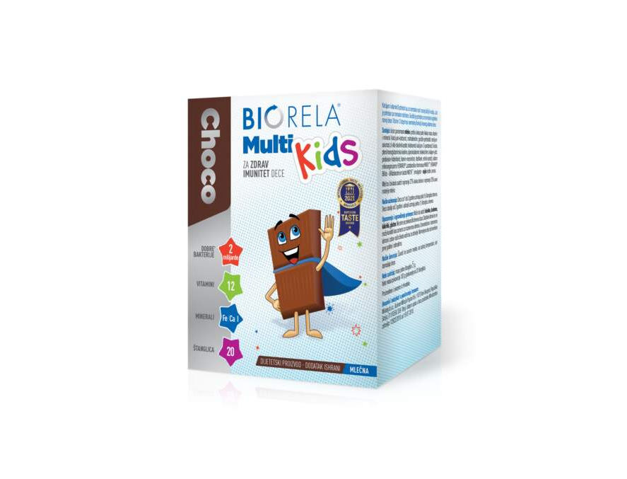 Biorela Multi Kids štanglice 20+4 GRATIS