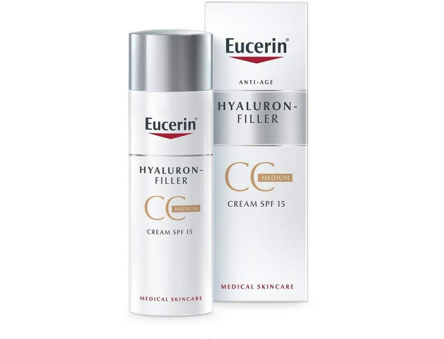 Eucerin Hyaluron-Filler CC krema tamna SPF 15, 50 ml