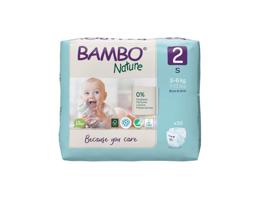 Bambo nature Eco-friendly 2 30 komada