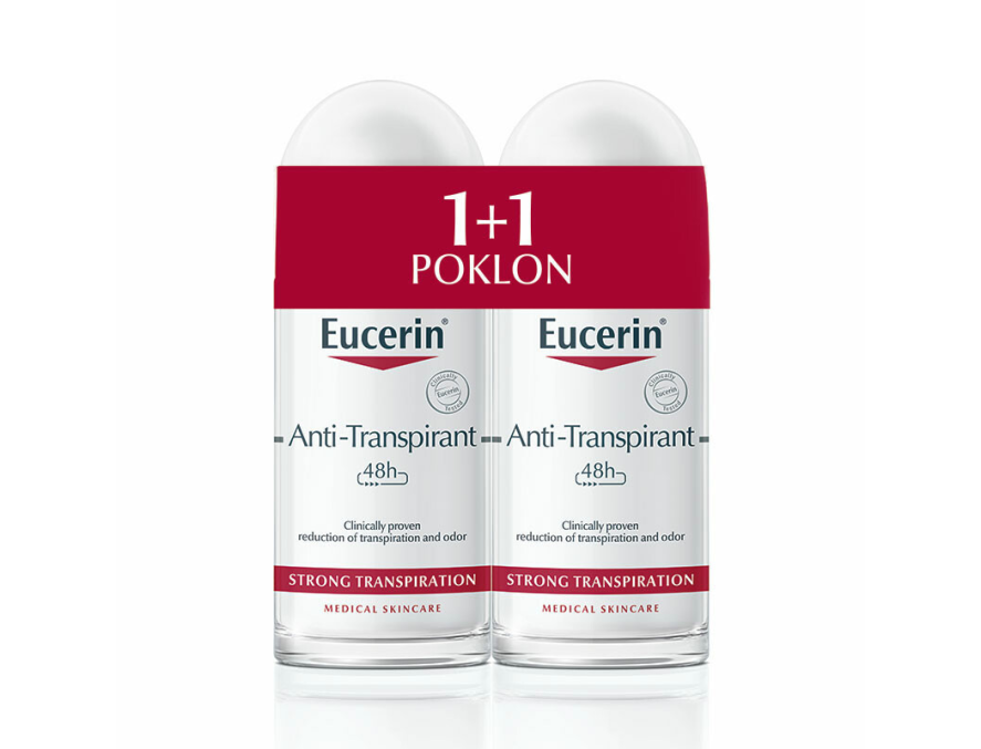 Eucerin antipersiprant strong 50ml 1+1 gratis