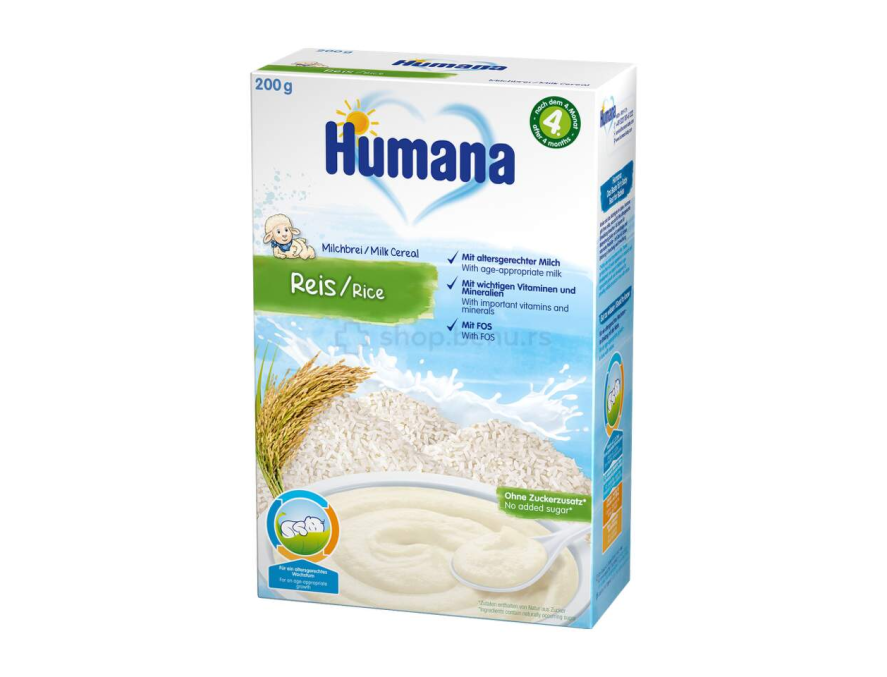 Humana mlečna kaša sa pirinčem 200 g