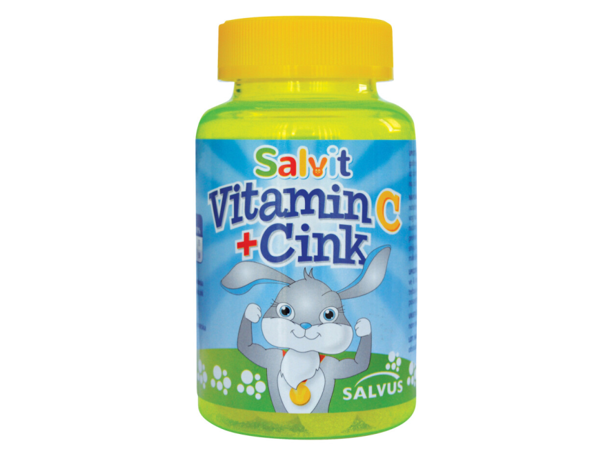 Salvit Bombone Vitamin C+Cink 60 bombona