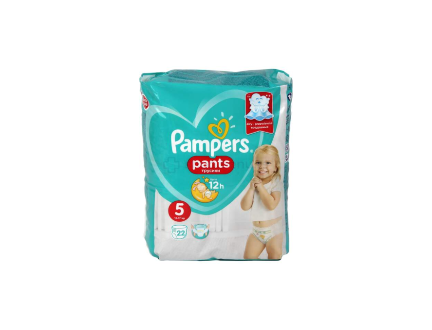 Pampers Pants CP 5 Junior pelene, 12-18 kg, 22 komada