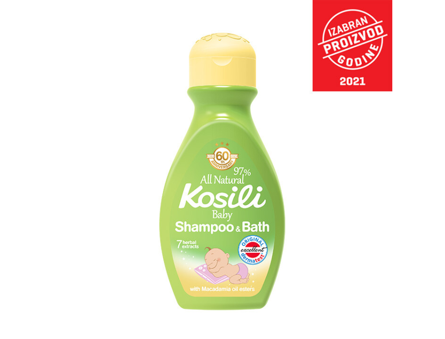 Kosili All Natural Šampon/Kupka 200 ml
