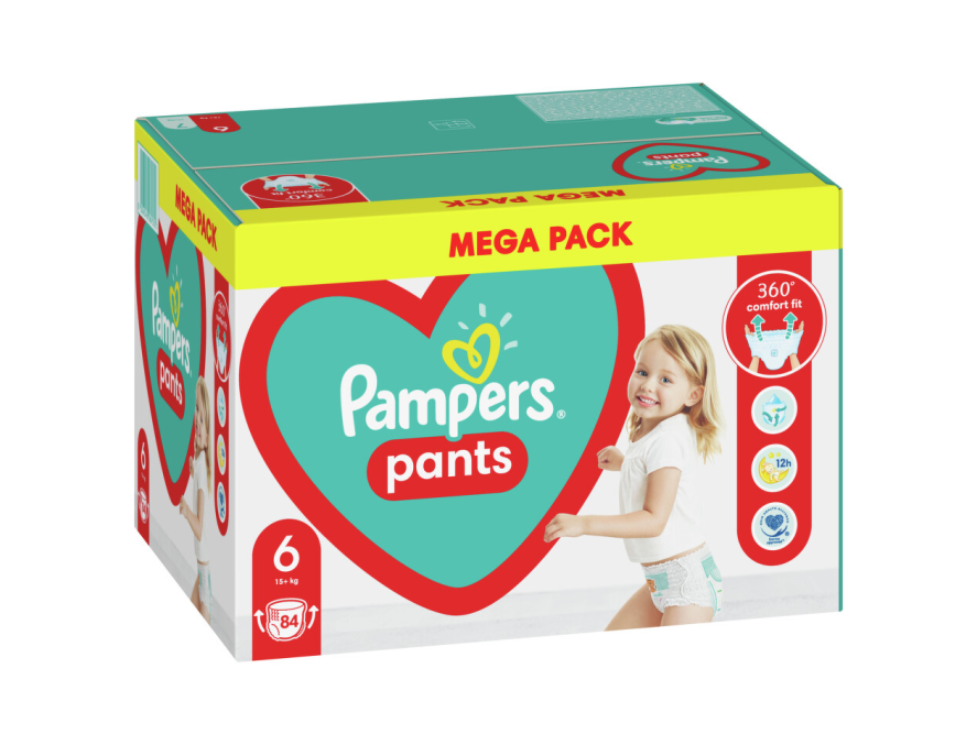 Pampers Pants MB 6 Extra Large pelene, 84 komada