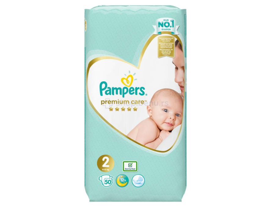 Pampers pelene Premium New baby 2 50 komada