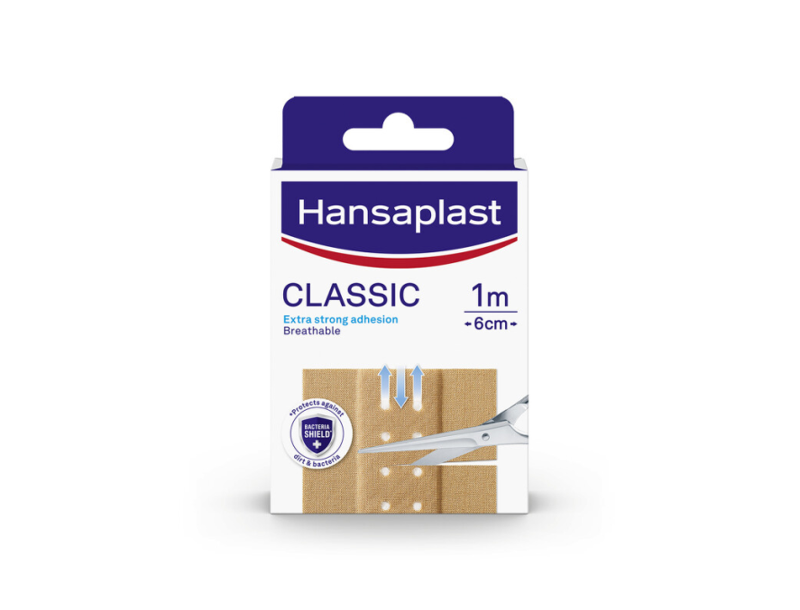 Hansaplast flaster classic 100cm x 6cm
