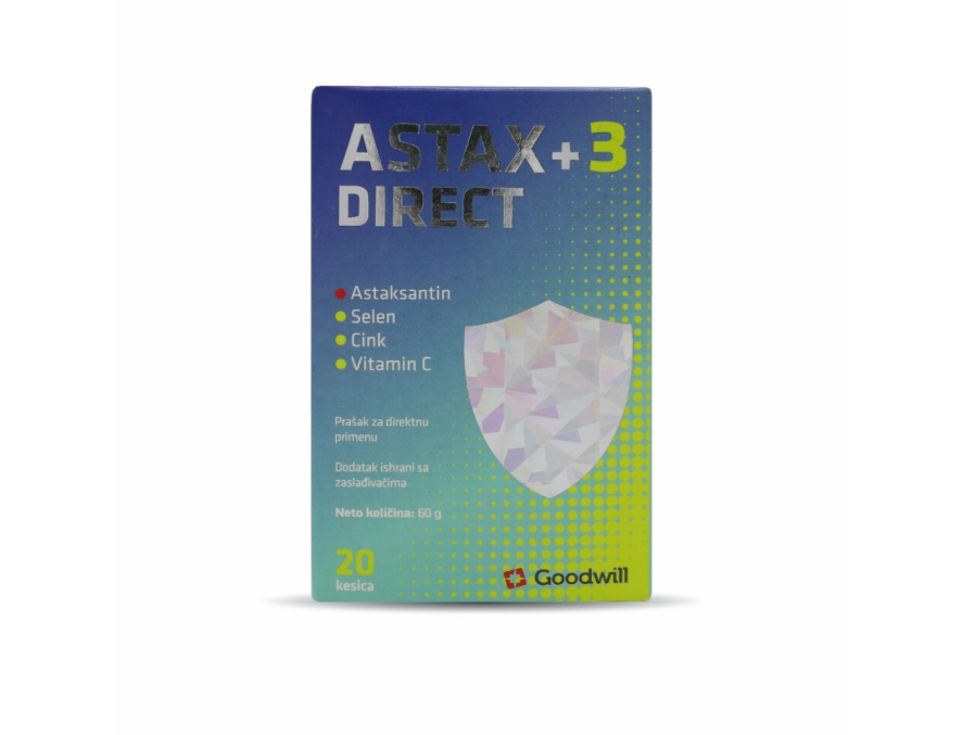 Astax+3 direkt, 20 kesica